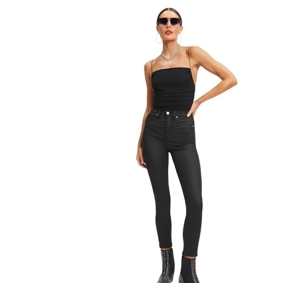 VICI Black Brooke High Rise Stretch Crop Skinny Jeans size 29 New with tags - Picture 2 of 11